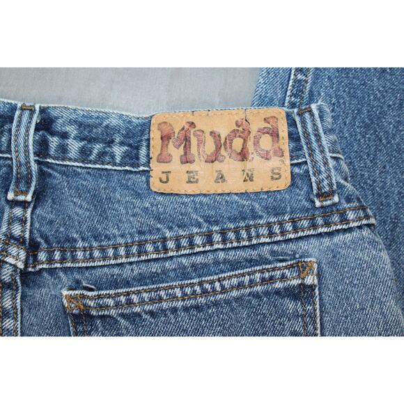 Mudd Vintage Y2K Jeans Embroidered 90s Retro Size 3 Very Lightly Worn!! Nice! - Picture 3 of 8